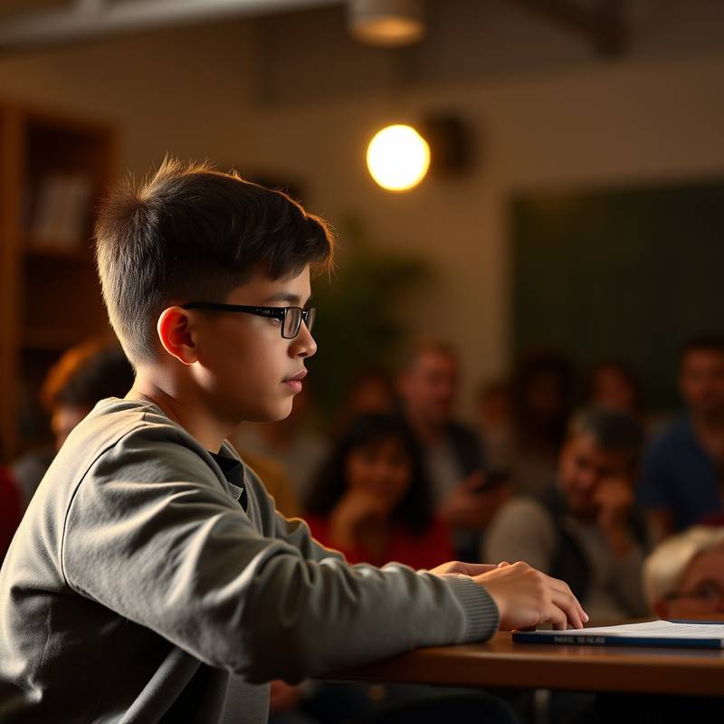 Student ontvangt individuele spraaktraining